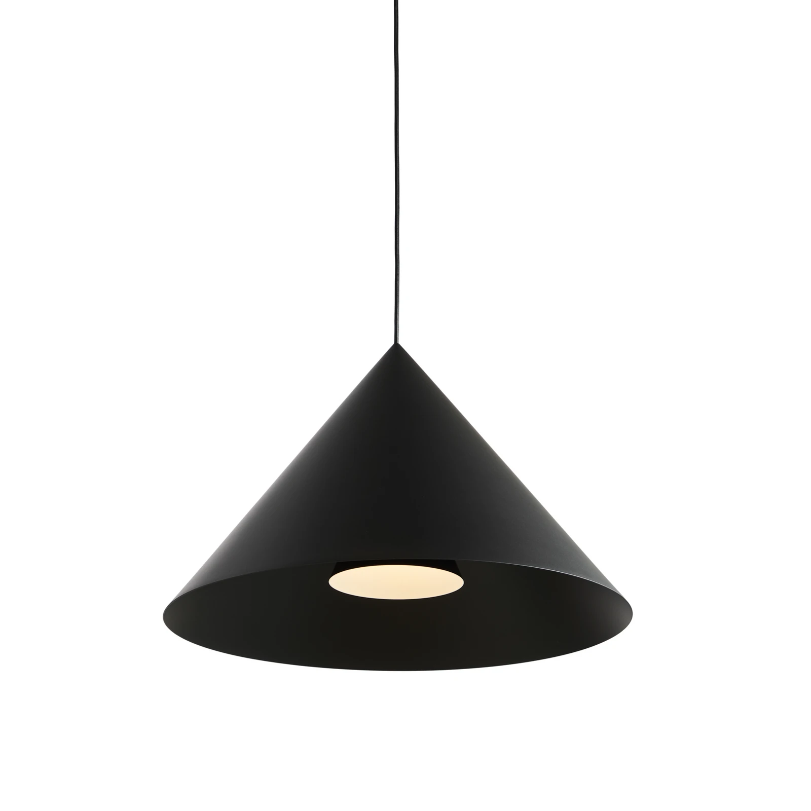LOOM DESIGN Hanzu viseća lampa, Ø 55 cm, crna, E27