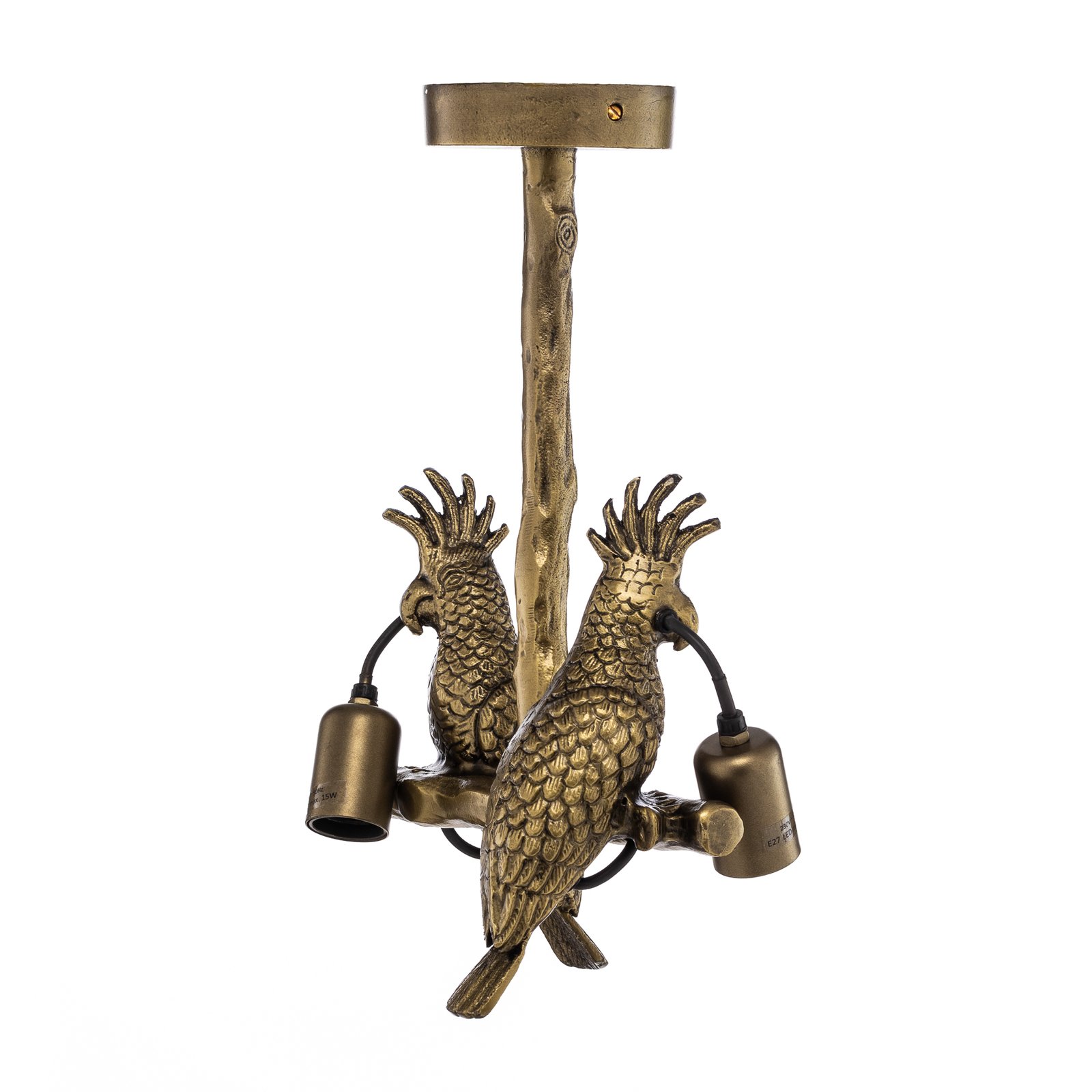 Nirvathia Parrot Taklampe Messing - Lindby Nirvathia Parrot Taklampe Messing - Lindby