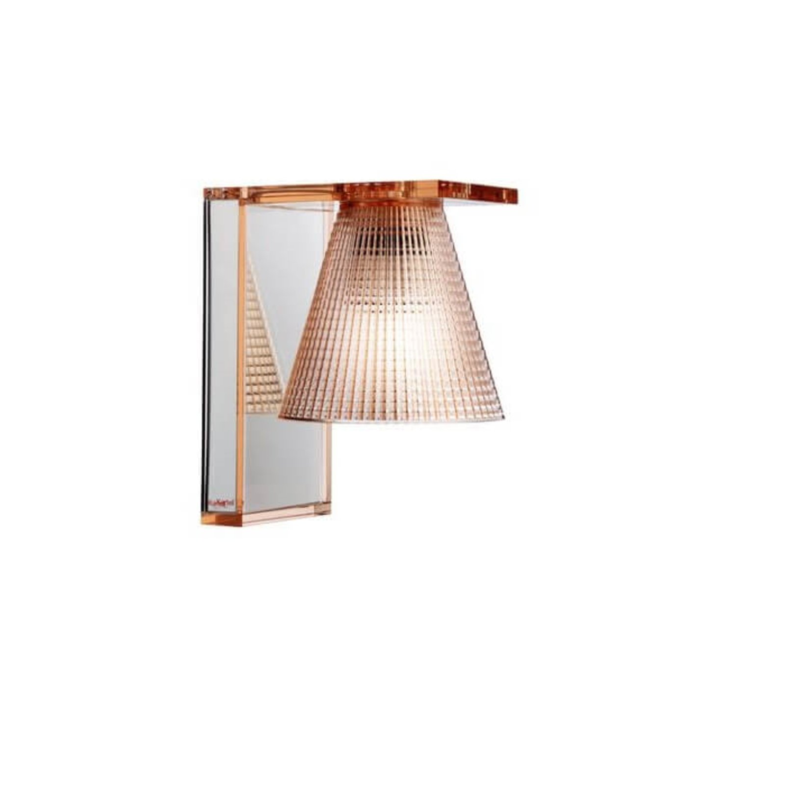 Light Air Wall Lamp Sculped Amber - Kartell