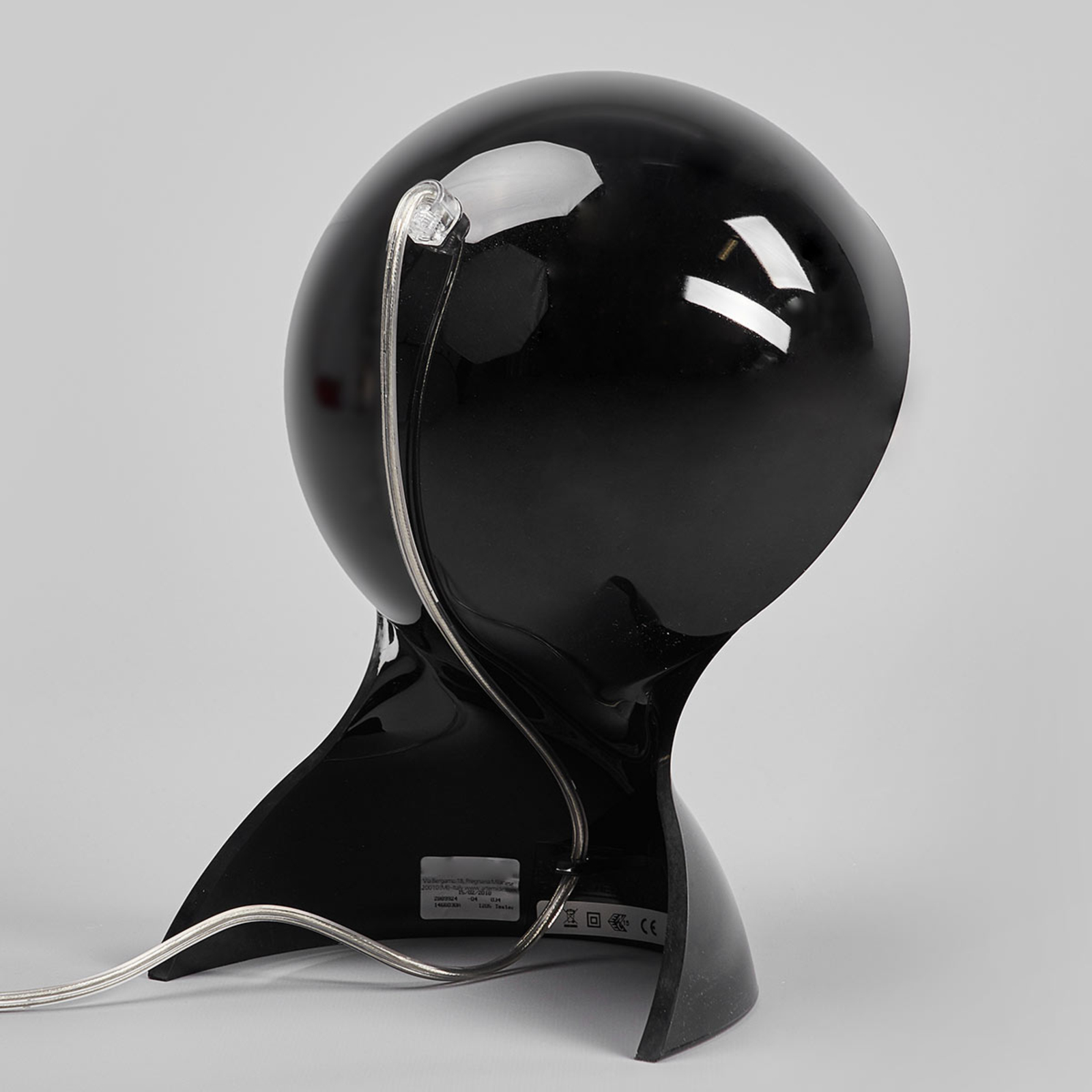Artemide Dalù lampada da tavolo di design, nero