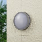 EGLO connect Locana-C LED zunanja stenska svetilka srebrna