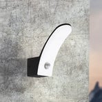 Flumicino LED outdoor wall light with a sensor