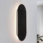 Paulmann LED stenska svetilka Tulga, 45 x 20 cm, antracit, filc