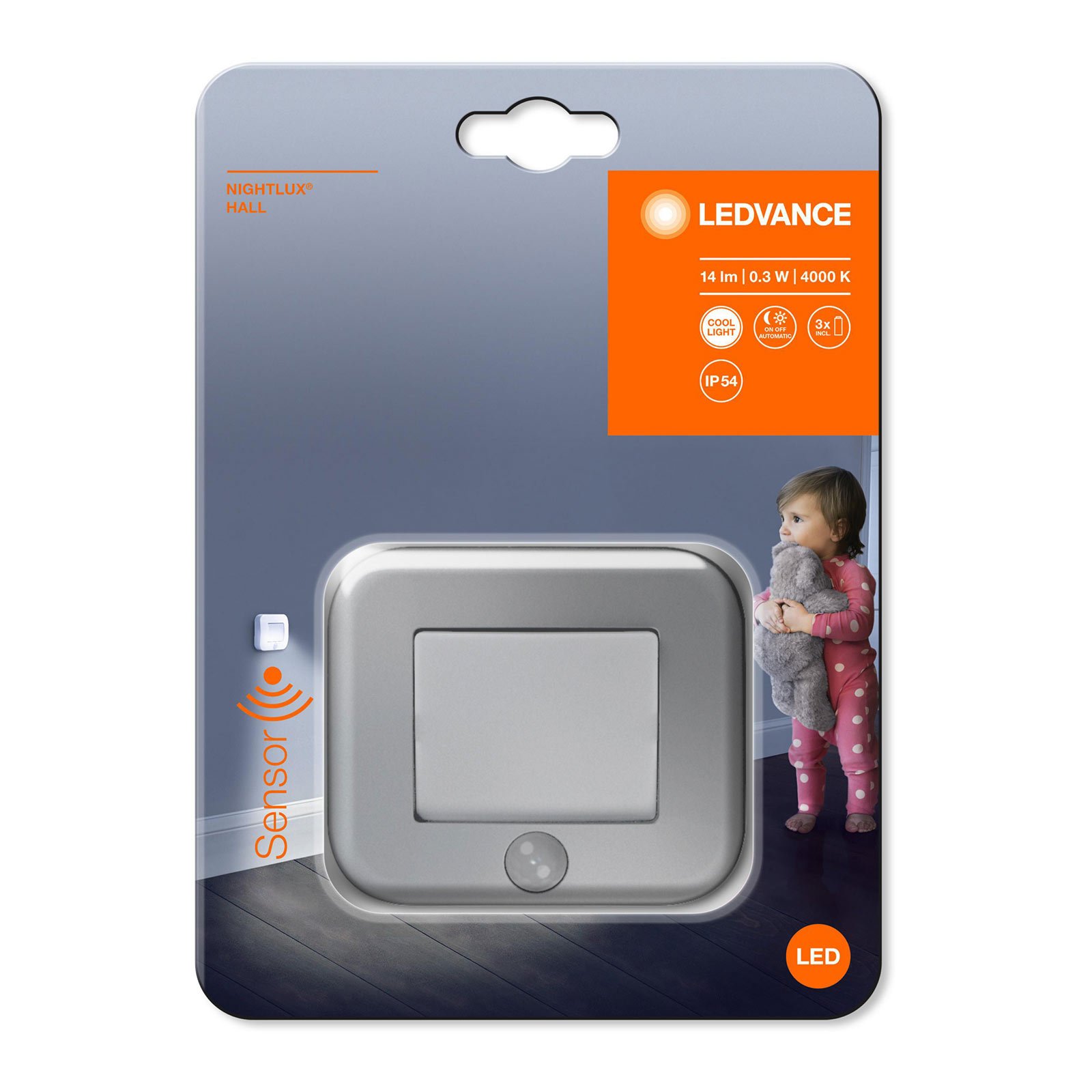 LEDVANCE Nightlux Hall Nachtlicht mit Sensor