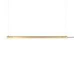 Suspension Radent, laiton, longueur 138 cm, acier, G13 - GEJST