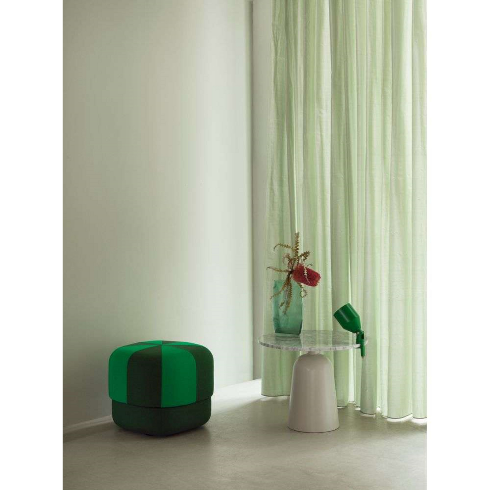 Klip Lampă cu Clips Green - Normann Copenhagen