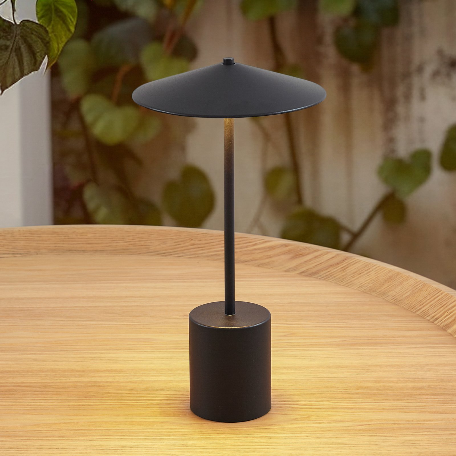 Ayva LED Portable Table Lamp IP44 Black - Lindby