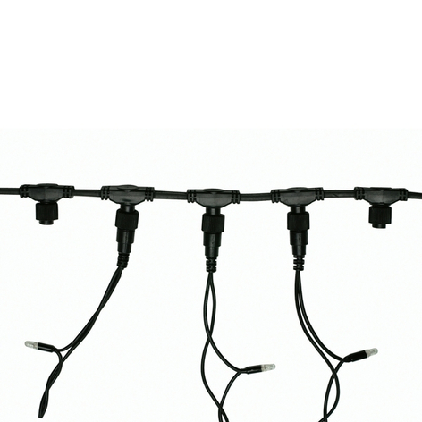 Dividerkabel m. 5 Ausgängen u. Kupplung Chrissline