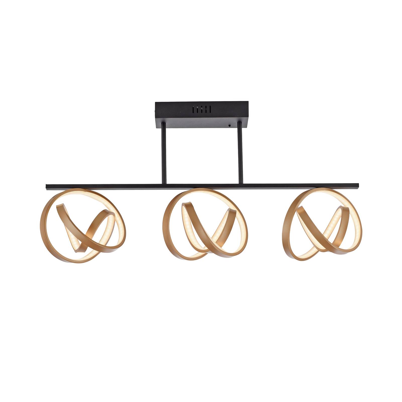 Paul Neuhaus LED stropní světlo Loop, stmívatelné, 3 zdroje
