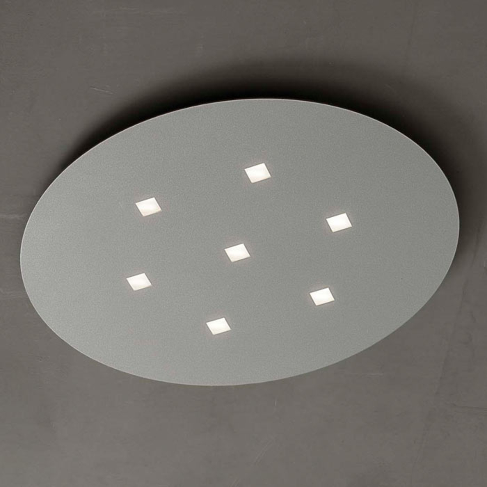 "ICONE Isi" - ovalo formos LED lubų šviestuvas