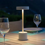 Roby LED tölthető asztali világítás, fehér, magasság 30 cm, IP54
