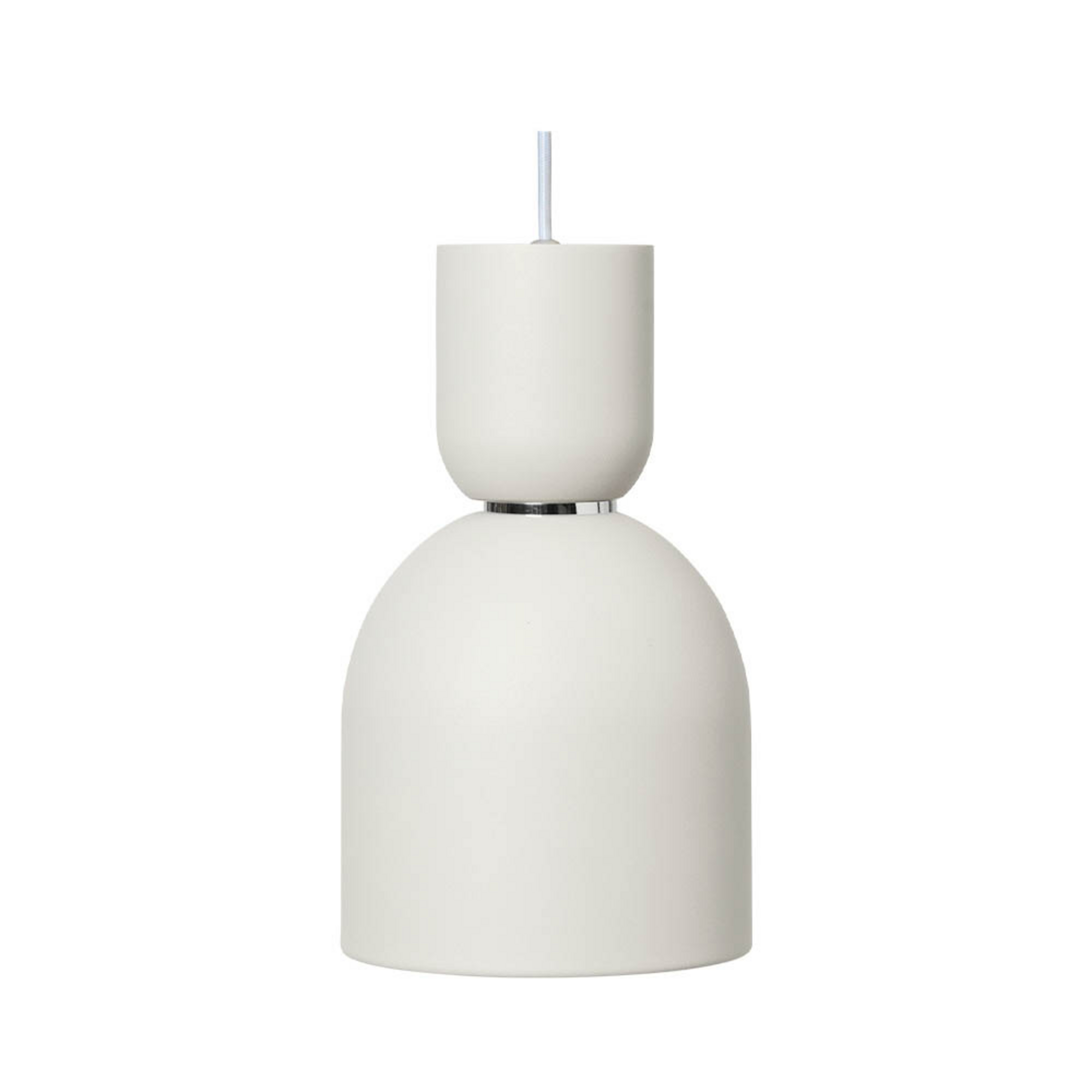 Collect 2 Pendant Bell White/White - Ferm Living