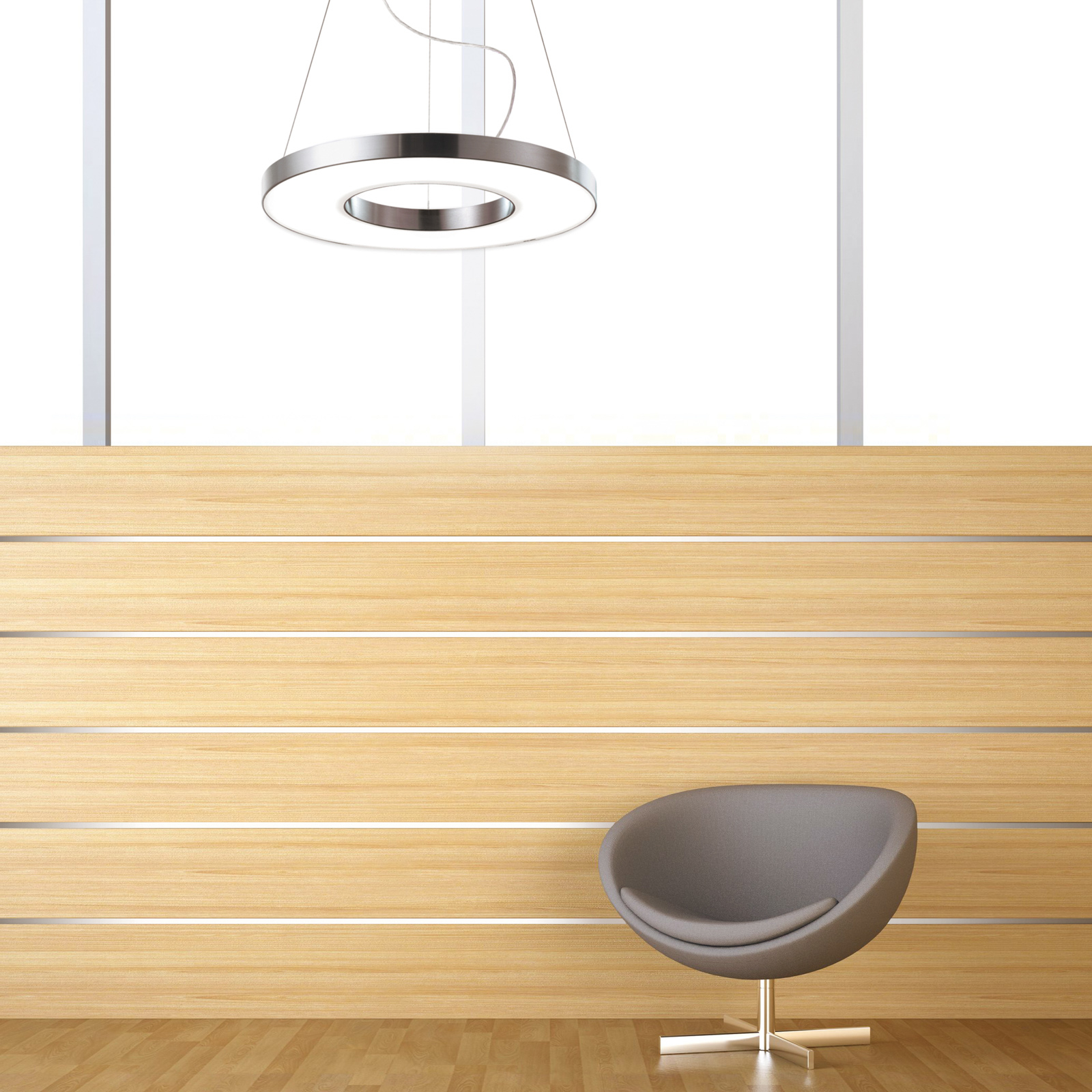 LED-Hängeleuchte Vivaa Ring C 600 DALI