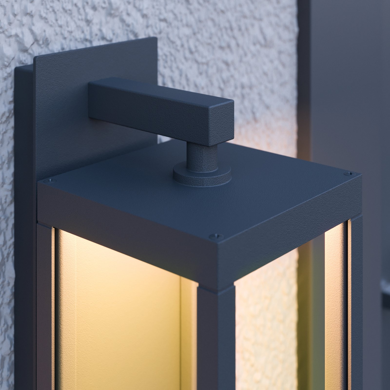 Ferdinand Outdoor Wall Lamp w/Sensor Dark Grey - Lucande