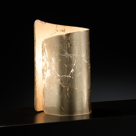 Tischleuchte Papiro, gold