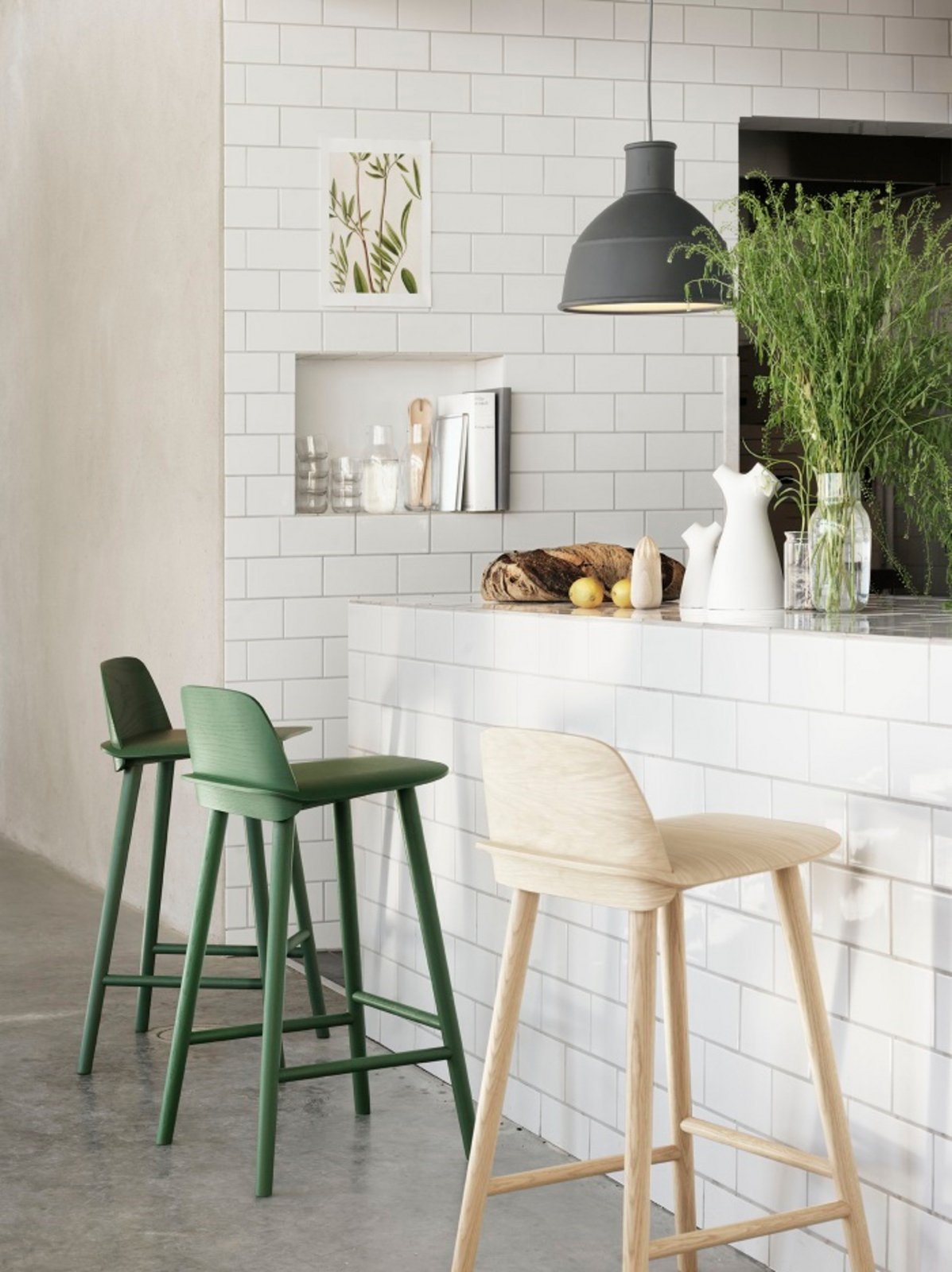 Unfold Taklampa Green - Muuto