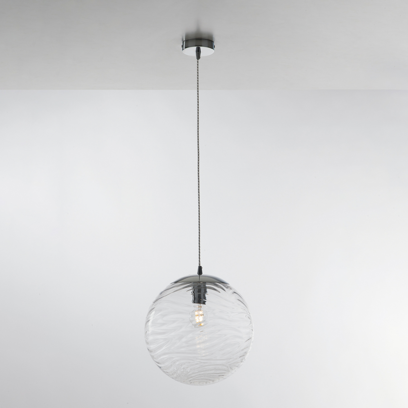 Nereide hanging light, glass clear