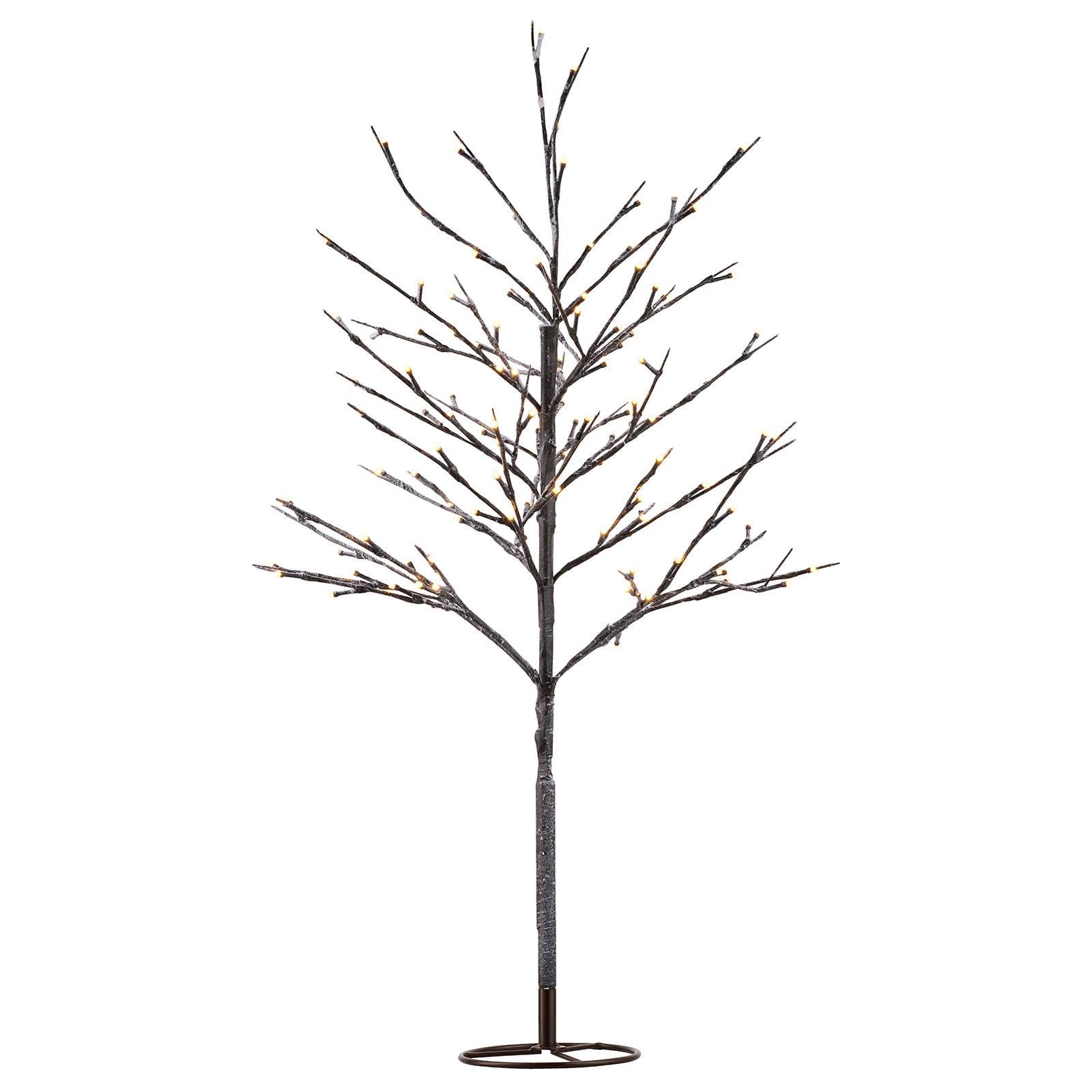 LED-Baum Alex im verschneiten Look, Höhe 90 cm