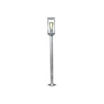 Karo path light, twilight sensor, 100 cm, zinc