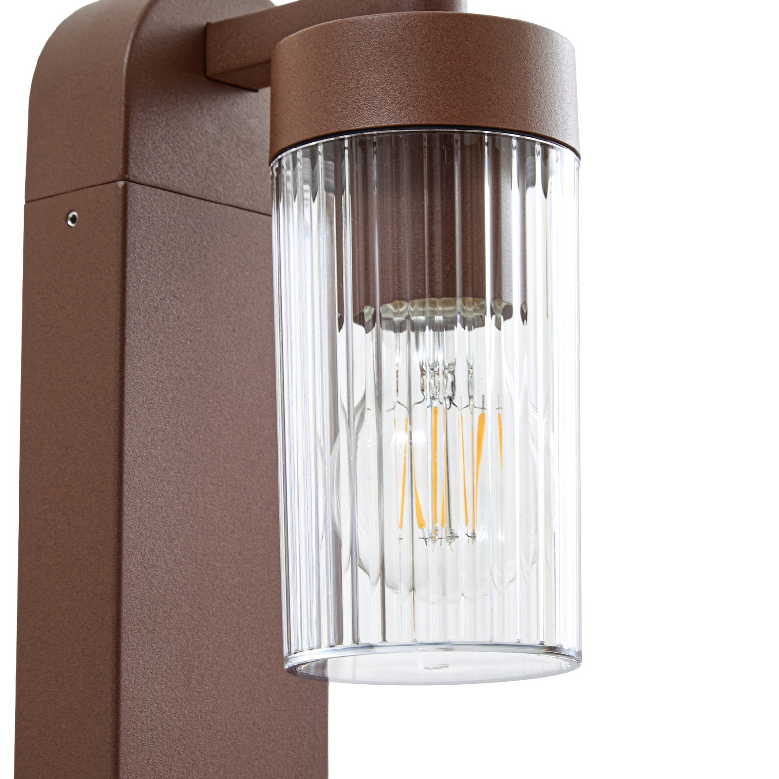 Kaliro vejlampe, 60 cm, rust, IP54, E27 - Lindby