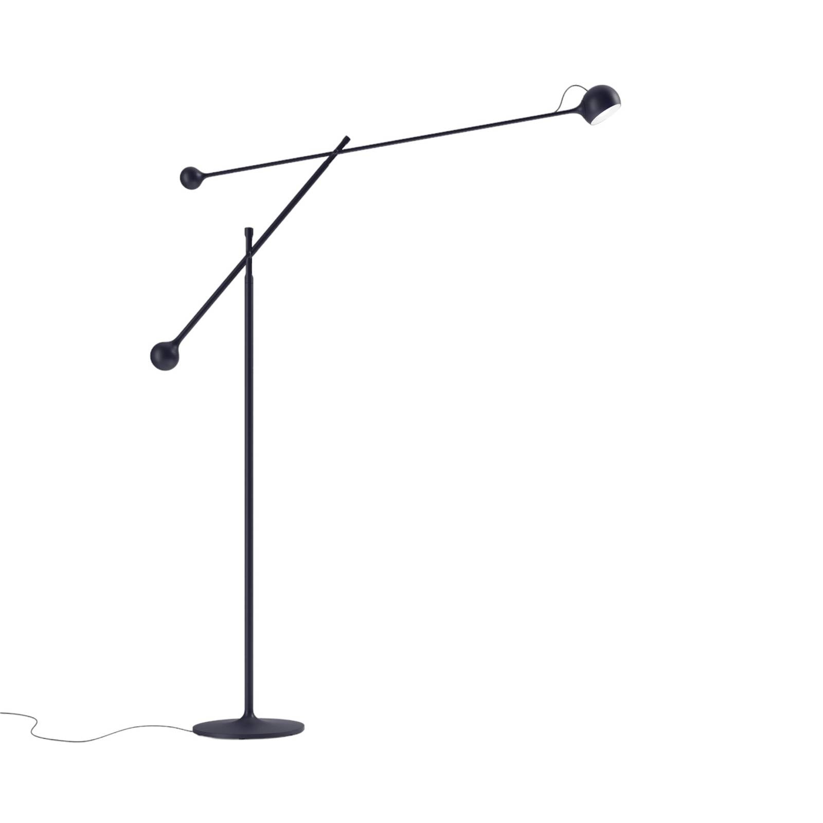 Artemide Ixa LED-Stehleuchte justierbar anthrazit