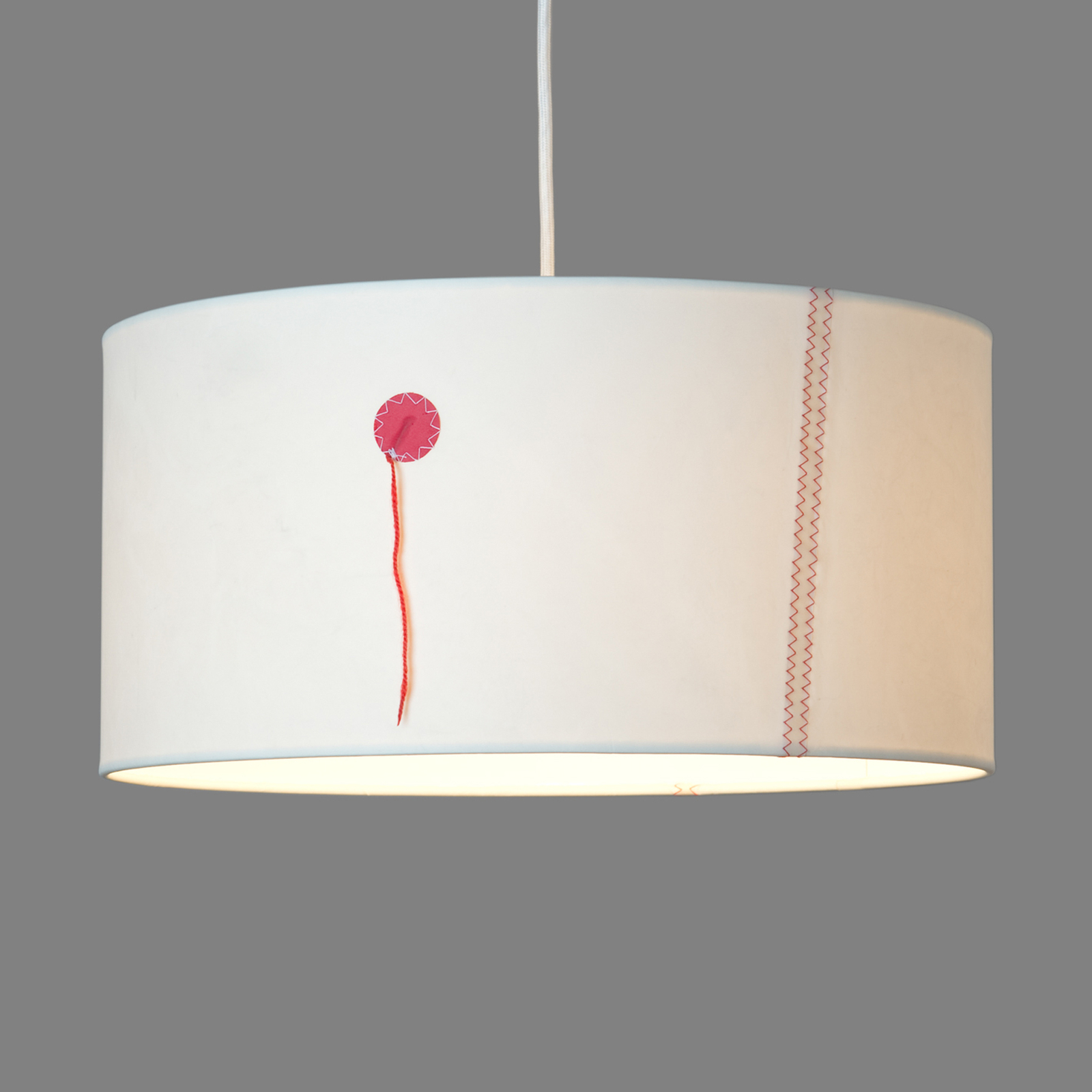 Traditionsschiff pendant light made from Dacron canvas