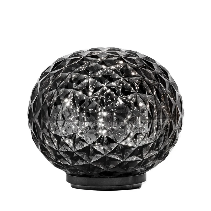 Kartell – Mini Planet Battery Tischleuchte Smoke