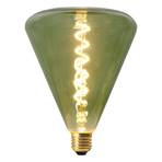 Bombilla LED Dilly E27 4W 2200K atenuable, verde tintado