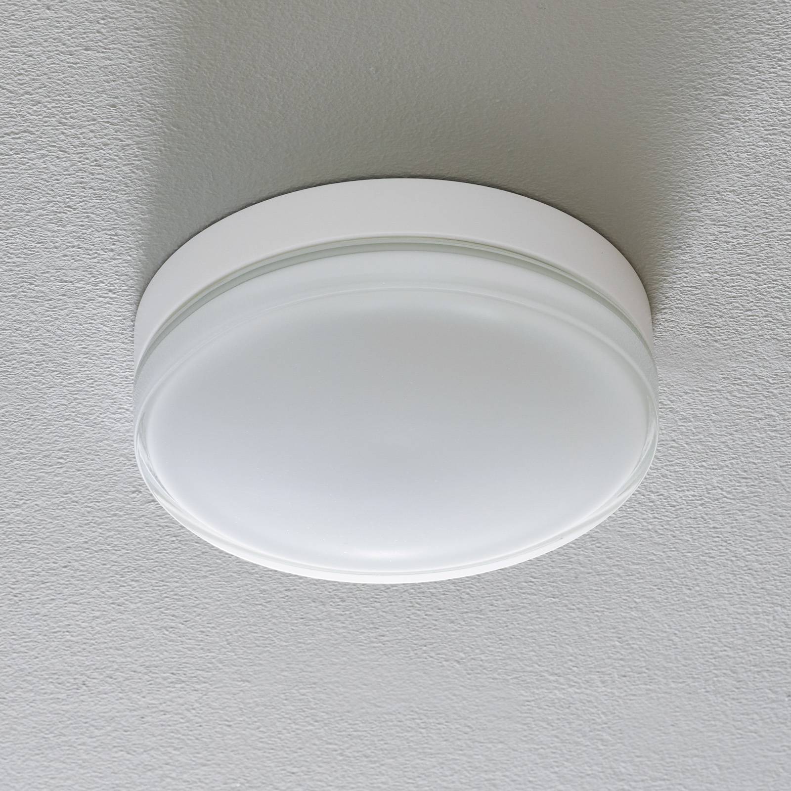BEGA 12128 lampa sufitowa LED DALI 930 biały 26cm