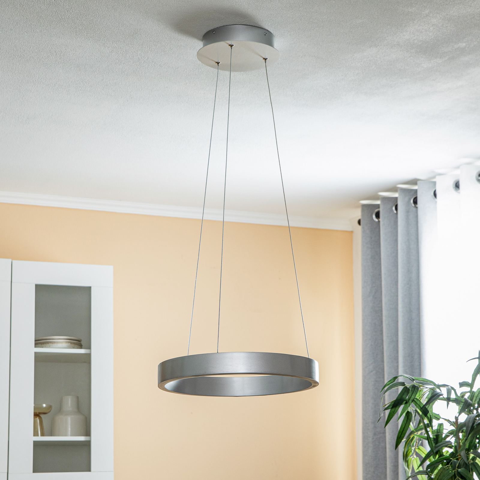 Arcchio Answin LED hanglamp 26,4 W zilver