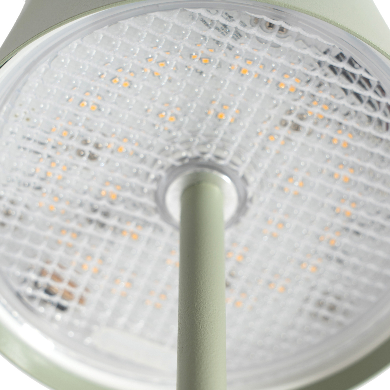 Lampe De Table LED Rechargeable Ledvion - Vert Sauge, Réglable 2700K-5000K, Batterie 2000mAh, USB-C, IP54, Intérieur/extérieur