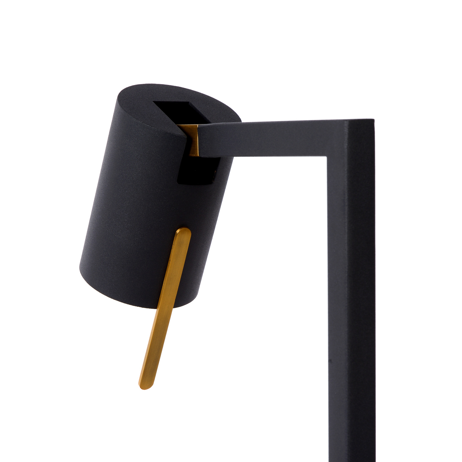 Bureaulamp Lesley, zwart, hoogte 50 cm, metaal Bureaulamp Lesley, zwart, hoogte 50 cm, metaal