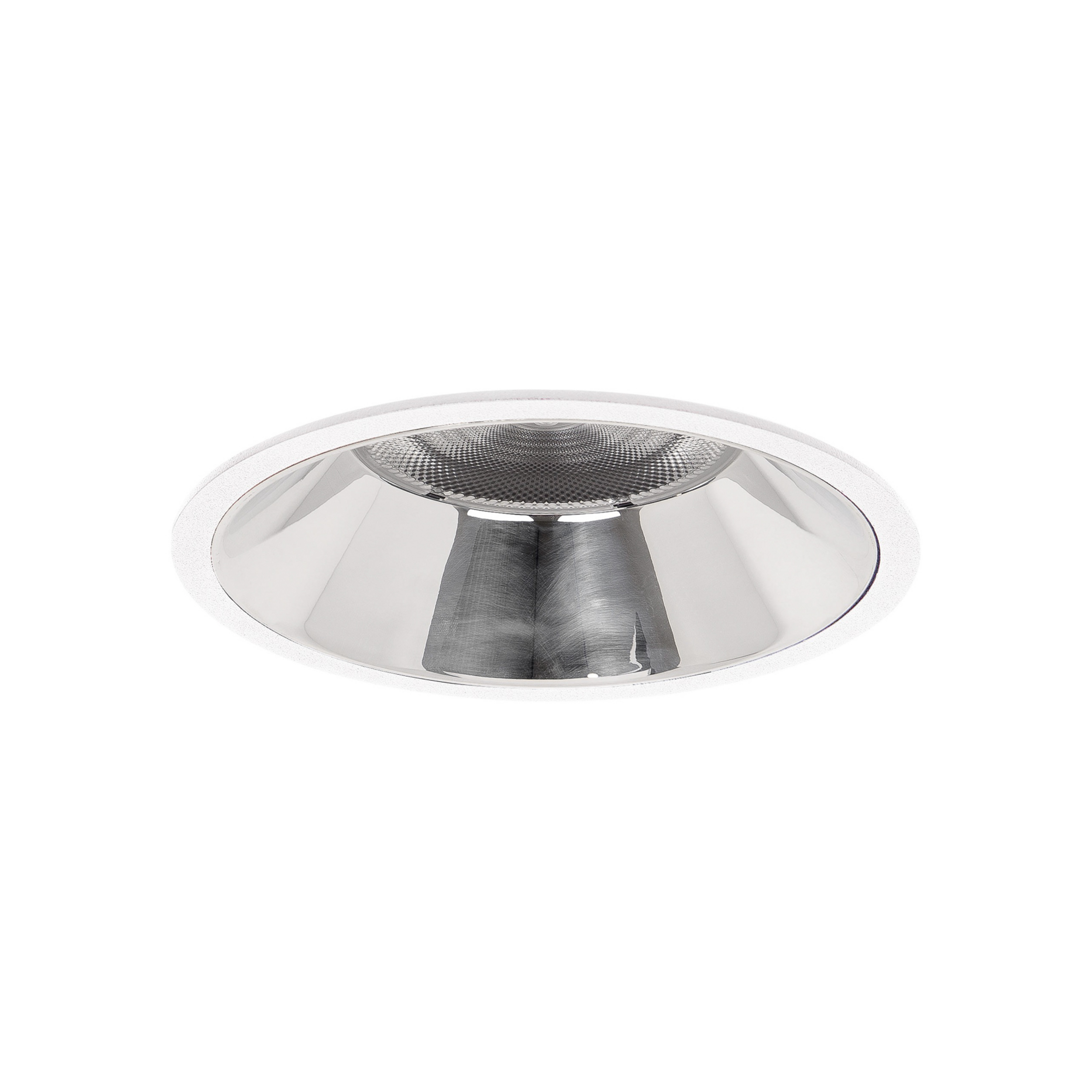 BRUMBERG Apollo Maxi, glat reflektor, rund, 3.500K, hvid
