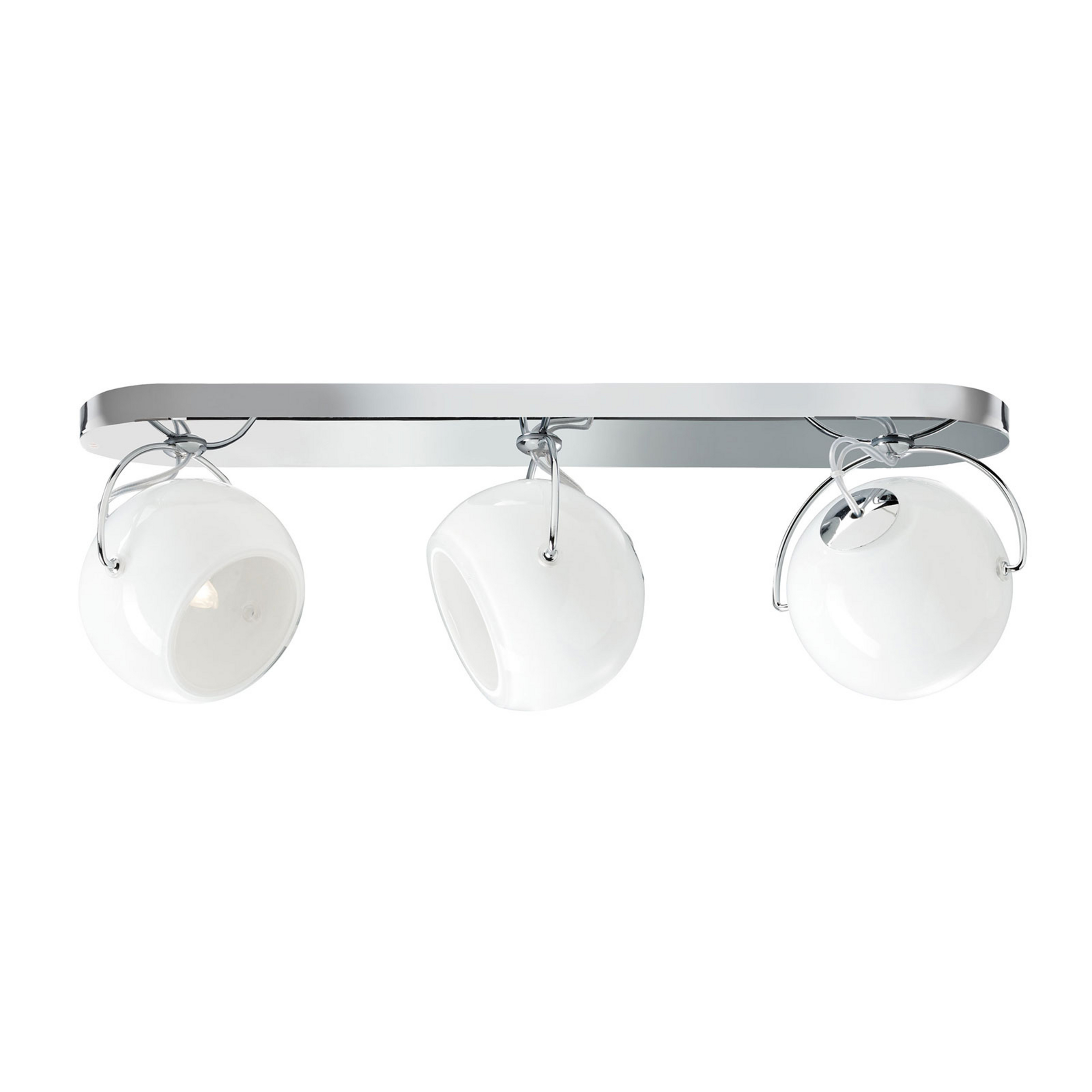 Fabbian Beluga White loftlampe direkte 3 lyskilder