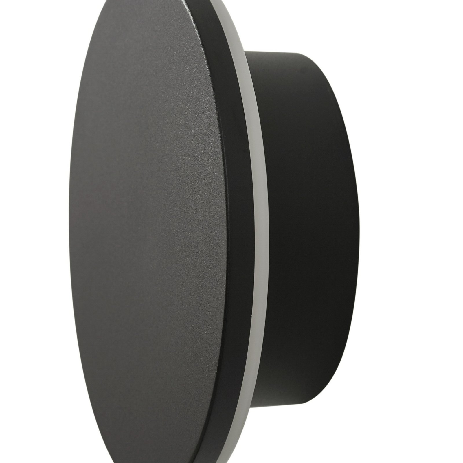 Arcchio applique da esterni LED Gravo, Ø 16 cm, nero, IP65