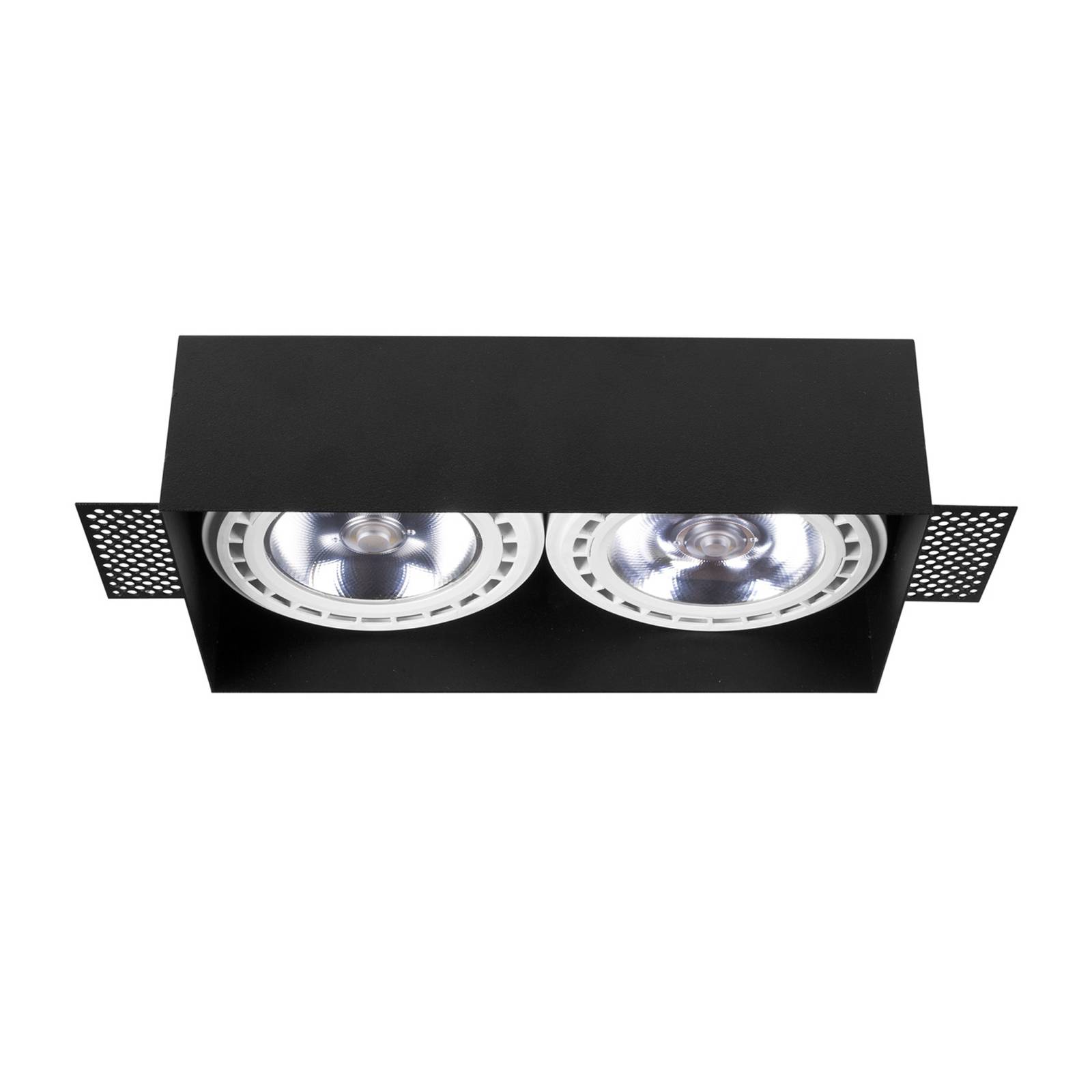 Innfelt spotlight Mod Plus II 2 lyskilder svart