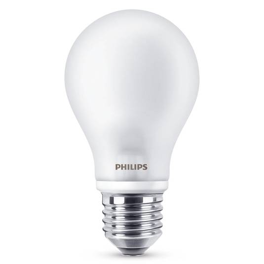 Philips E27 A60 LED lámpa 7W, 2 700 K, matt