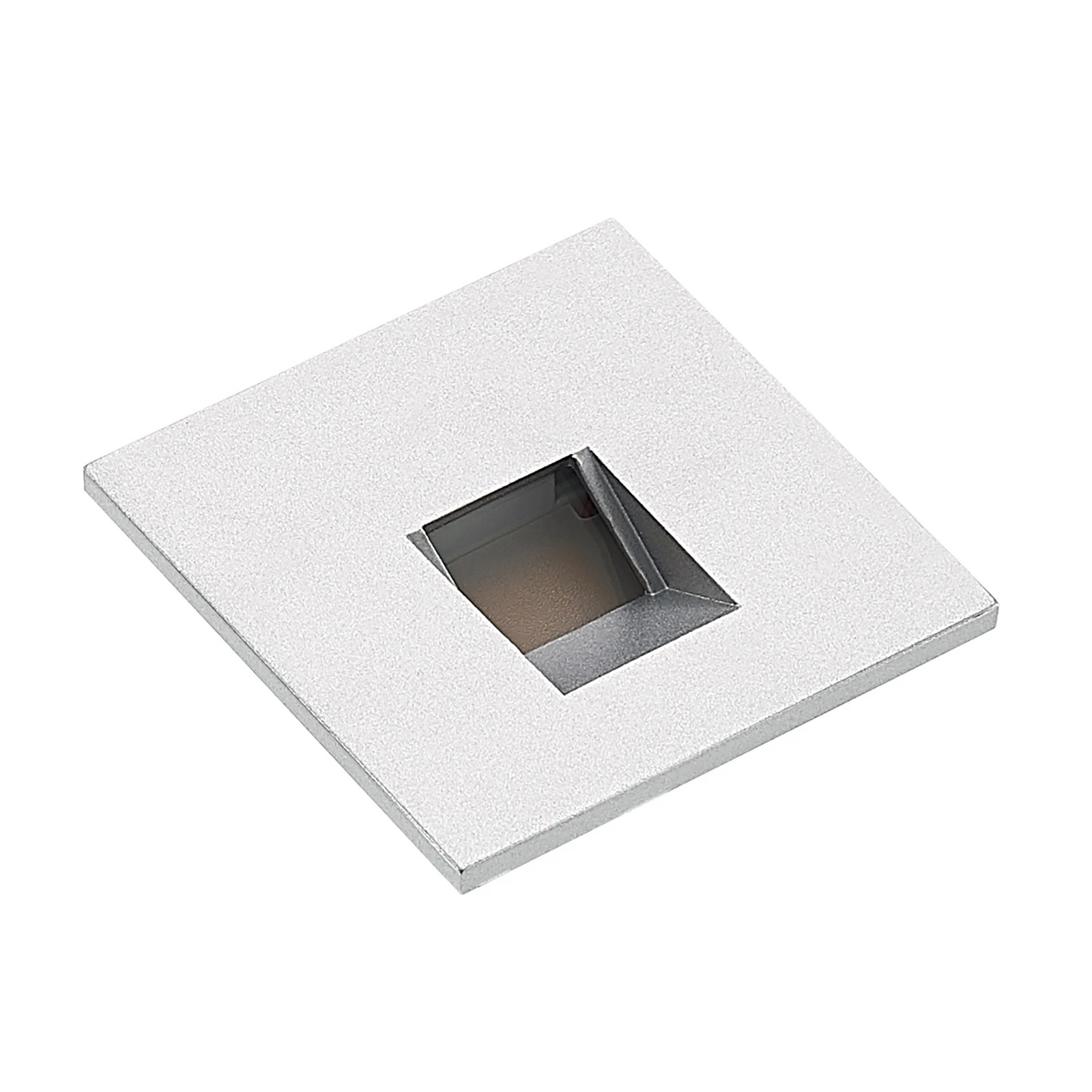 Arcchio LED lampă încastrată Vexi, 7,5 cm x 7,5 cm, argintiu, CCT