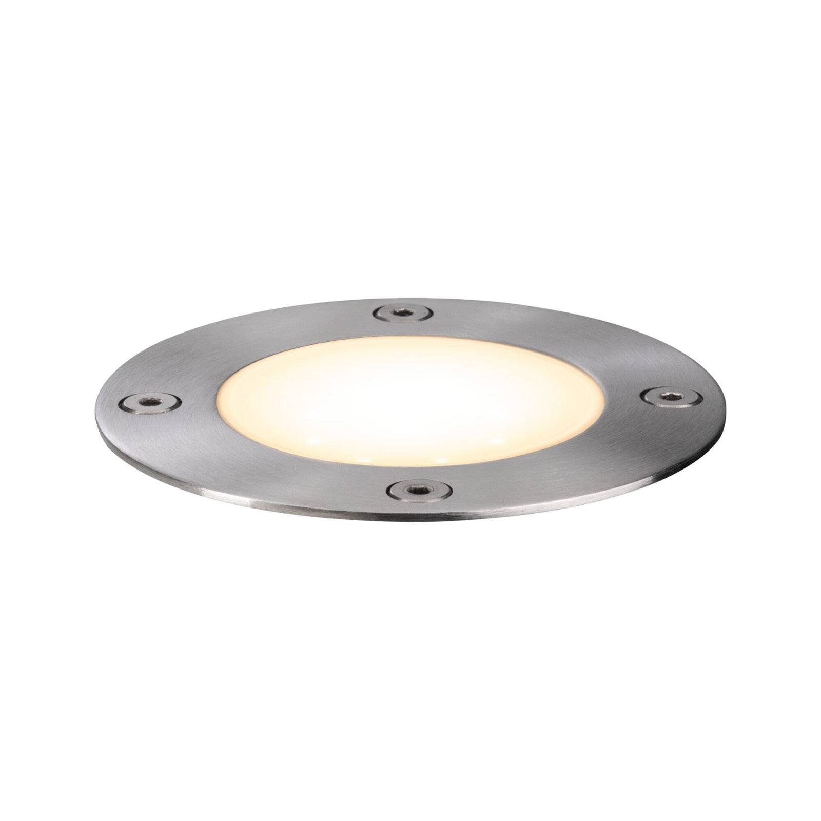 Paulmann Plug & Shine 94228 LED deck light - Recessed Floor Light - Recessed Light - dimmable - Modern - Silver