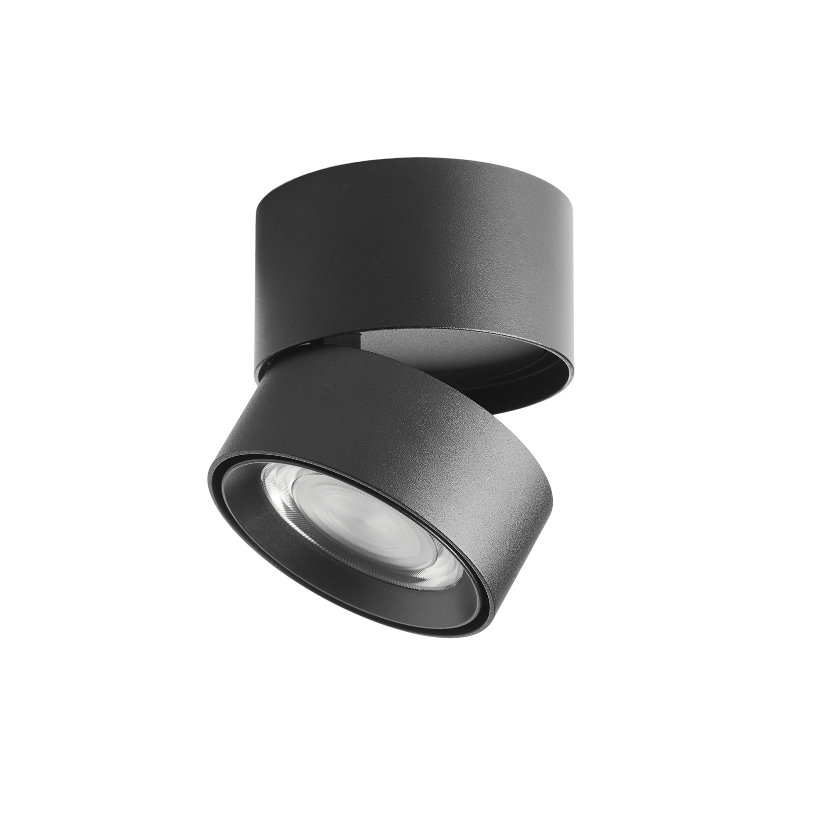 LOOM DESIGN Ray LED stropný bod Ø9,3cm 15W čierny
