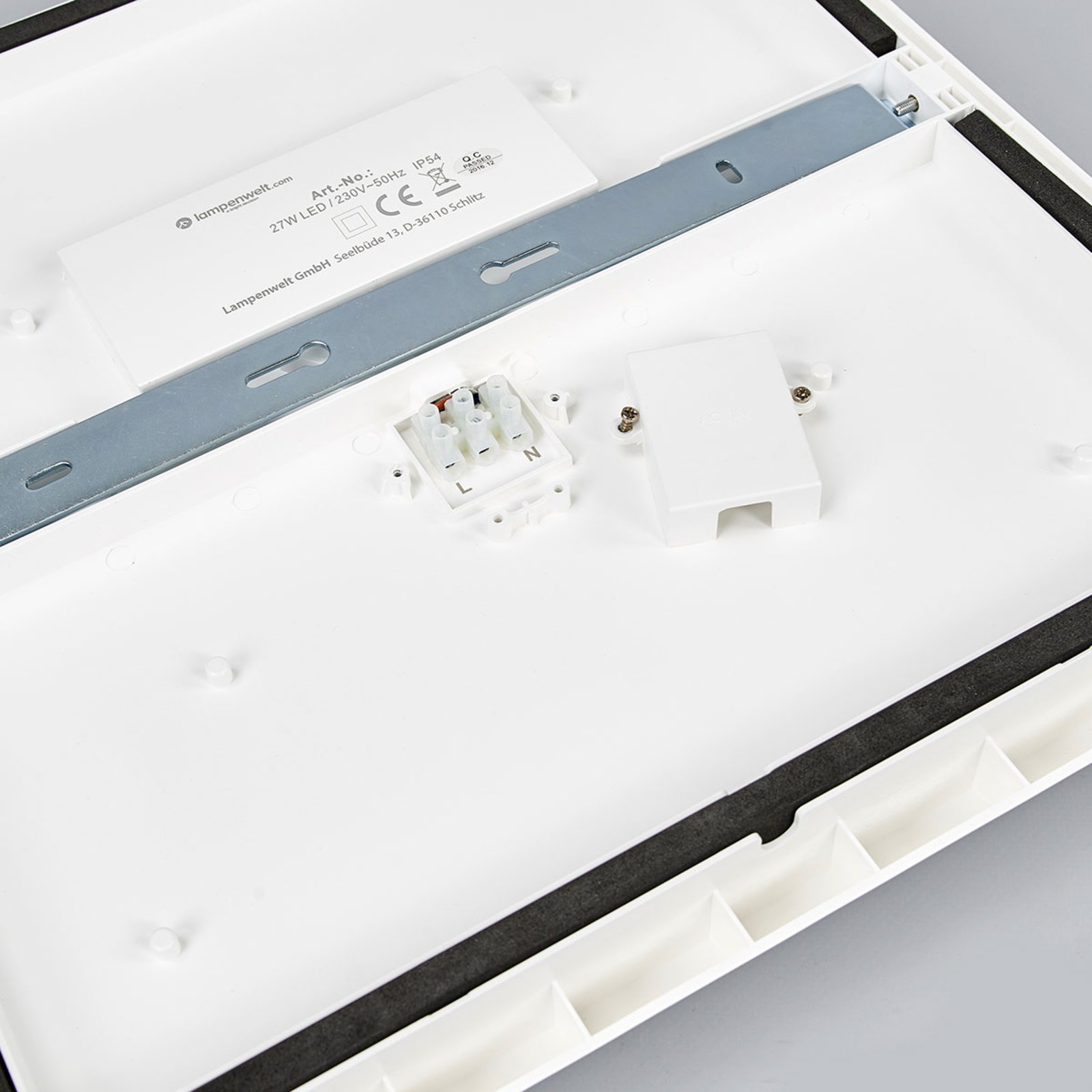 Augustin Square 40 Ceiling Lamp White - Arcchio