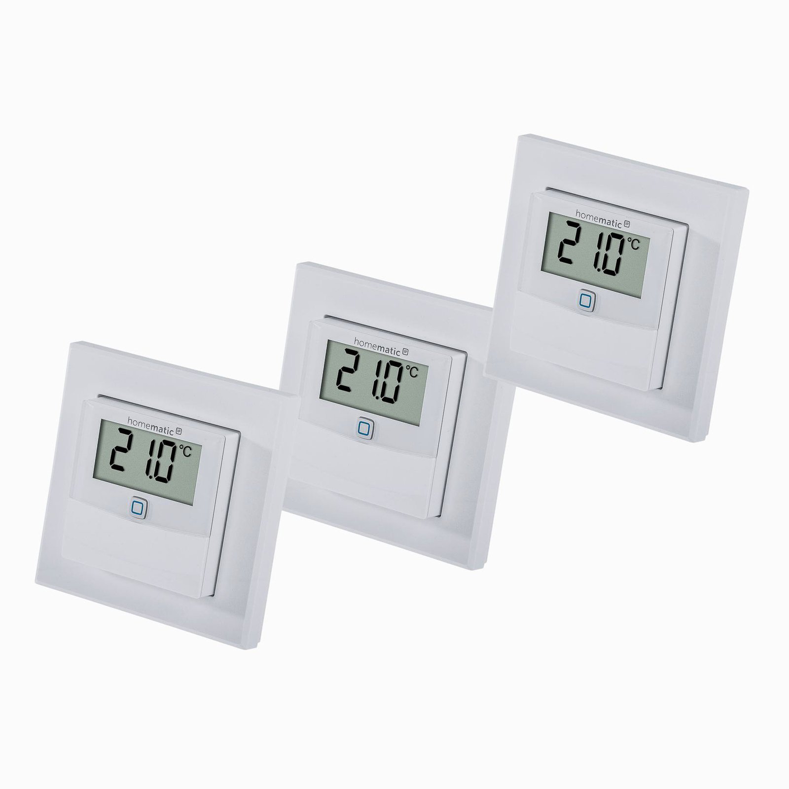 3 stk Homematic IP temperatur-/fuktighetssensor