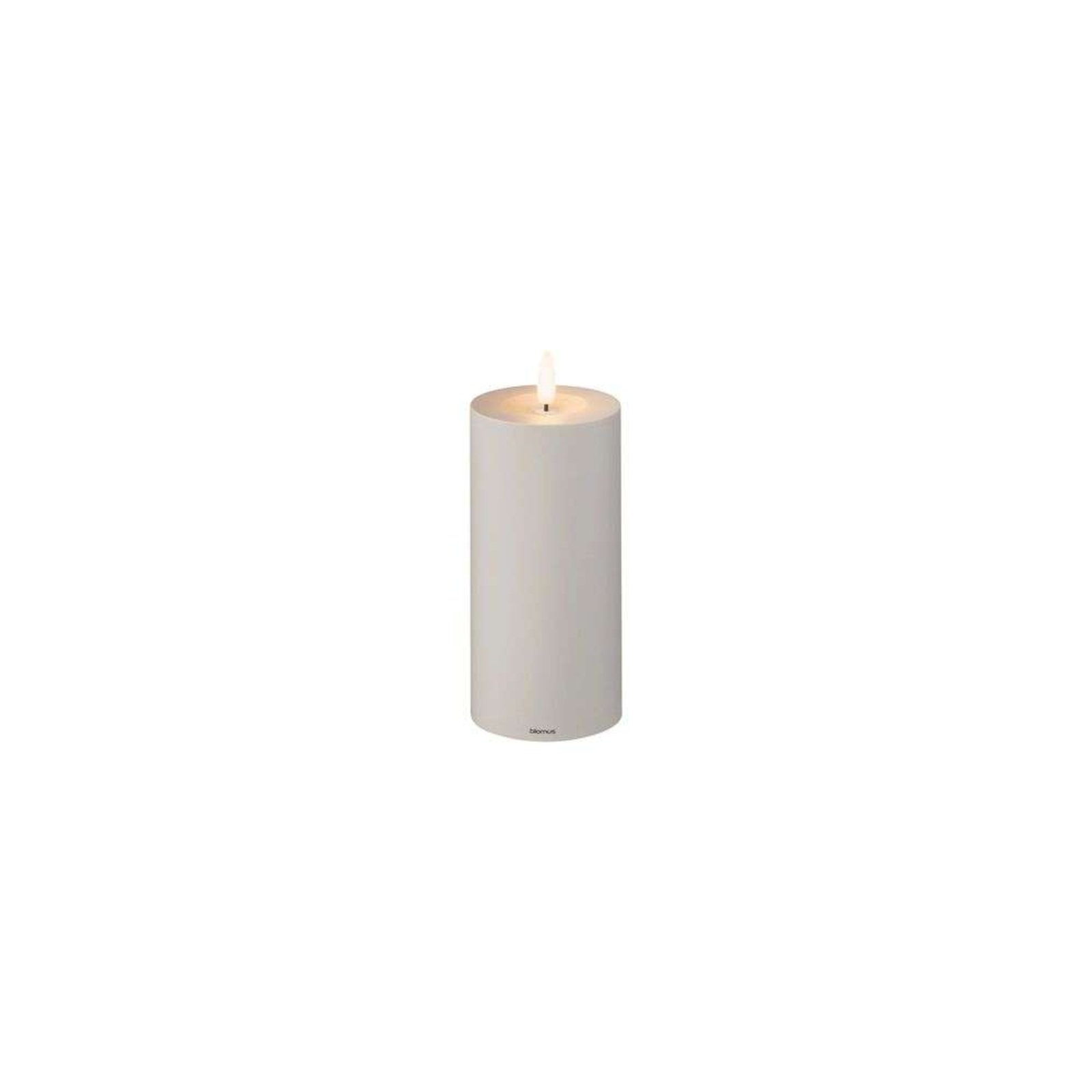 Noca LED Pillar Candle L Mourning Dove - Blomus