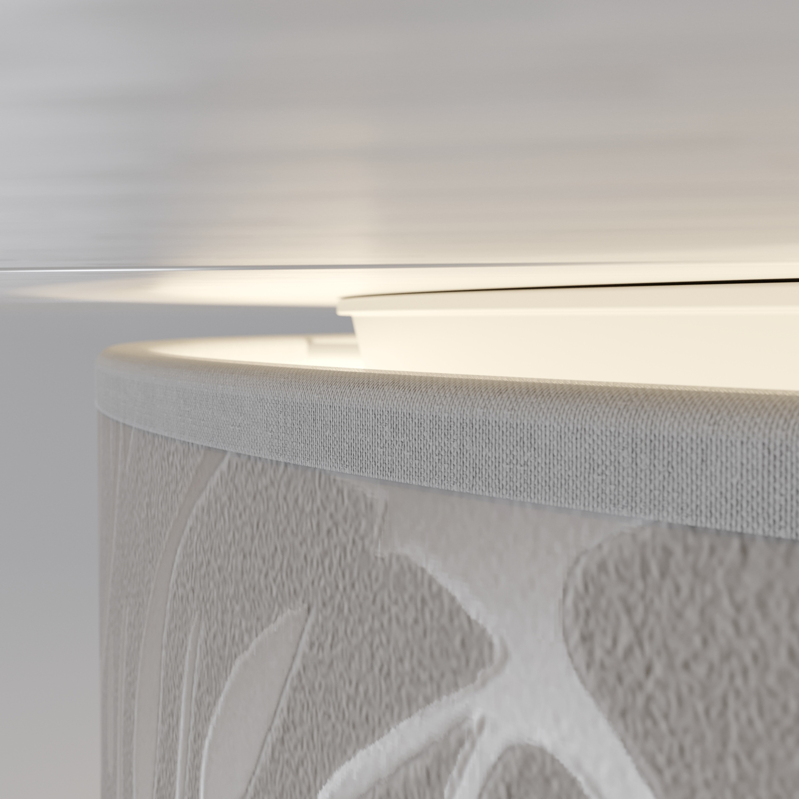 Taklampe Hierro med blende rund Ø 58 cm