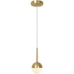 Contina Lustră Pendul Brass/Opal - Nordlux