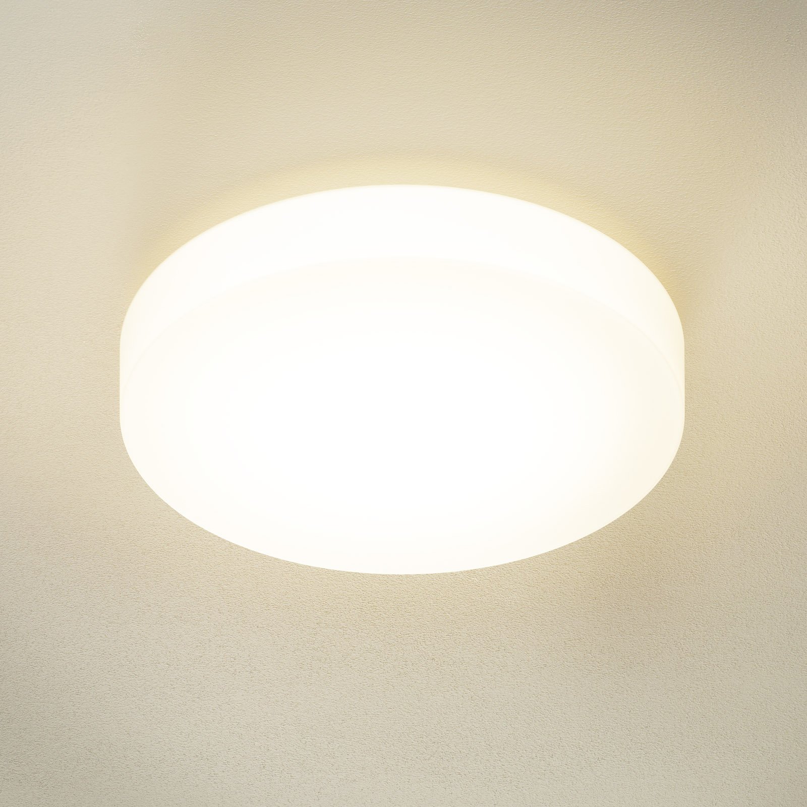 BEGA 23297 LED stropna svjetiljka staklo DALI 3,000K Ø 47cm