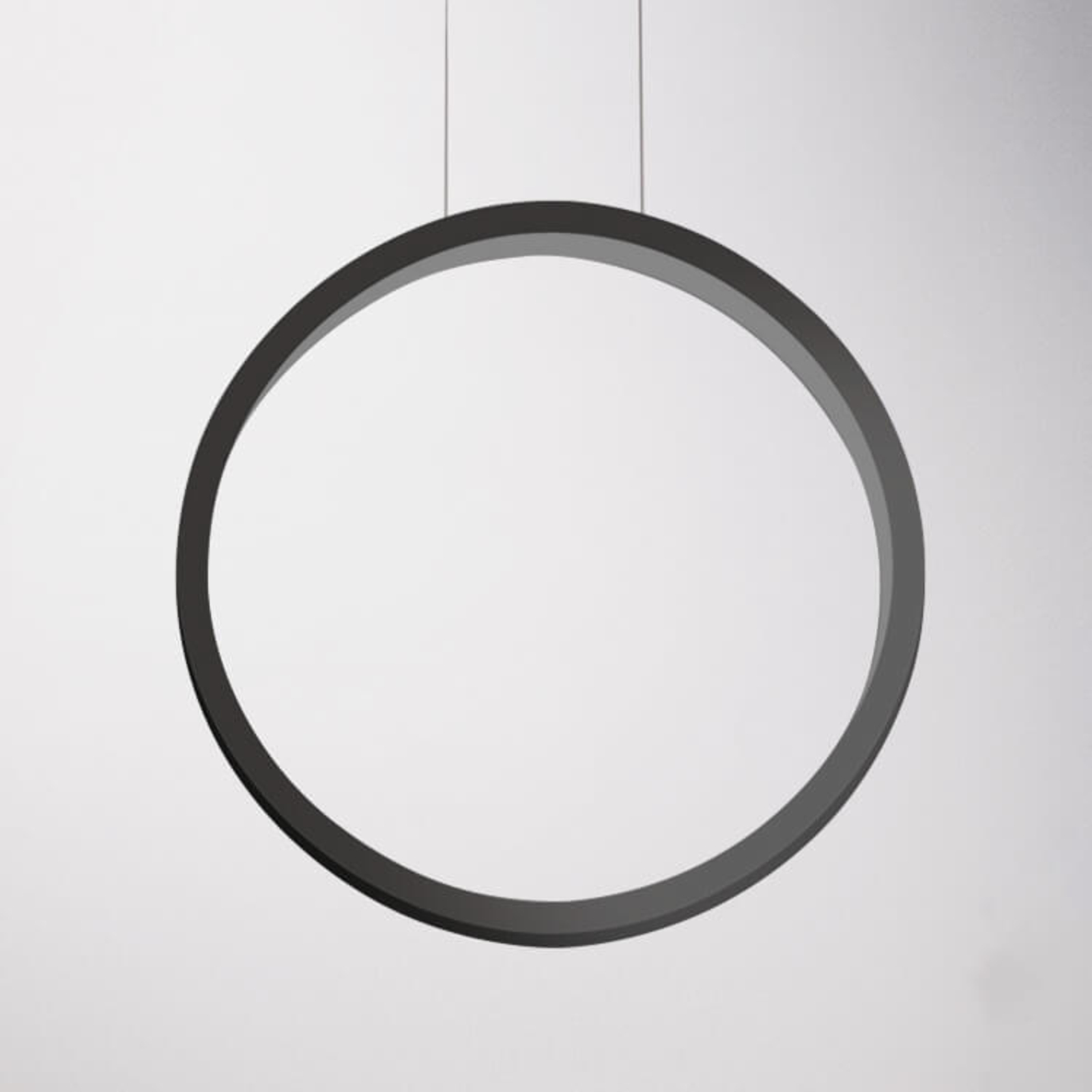 Cini&Nils Assolo - schwarze LED-Hängeleuchte 43 cm