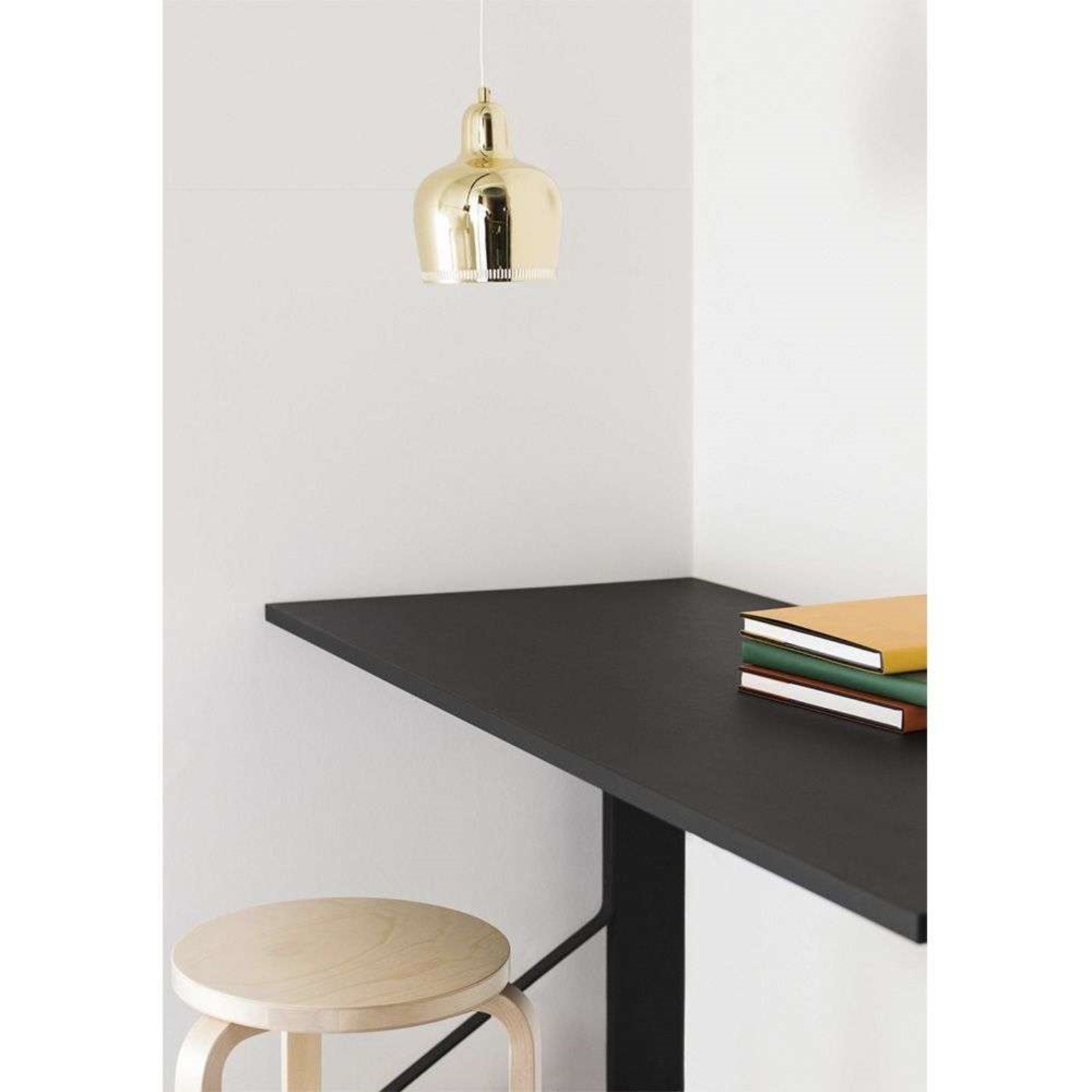 A330S Golden Bell Lustră Pendul Brass/White - Artek