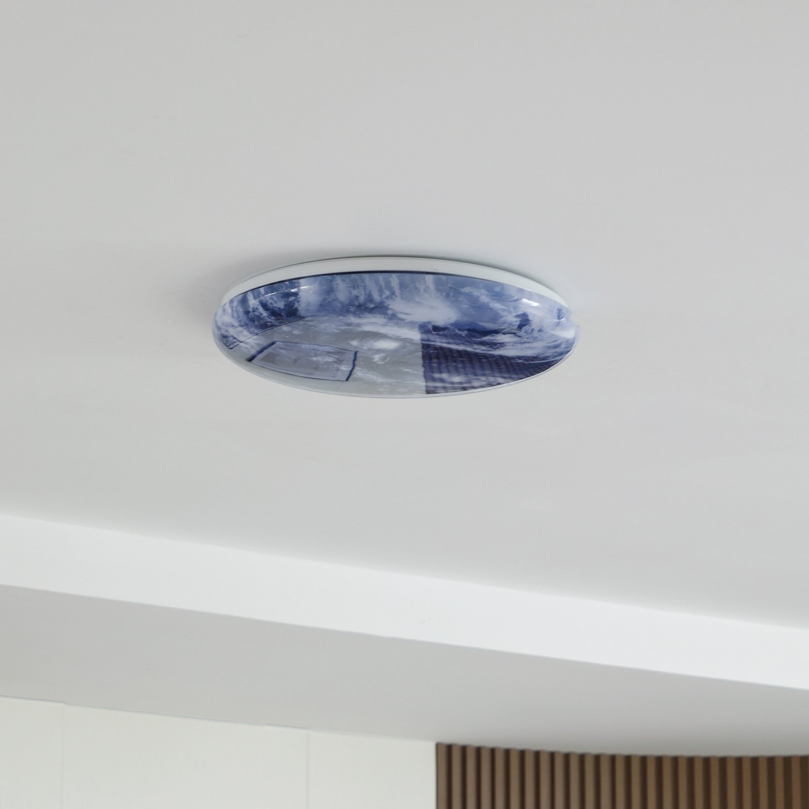 Orbi LED Ceiling Lamp Ø48 Blue/White - Lindby