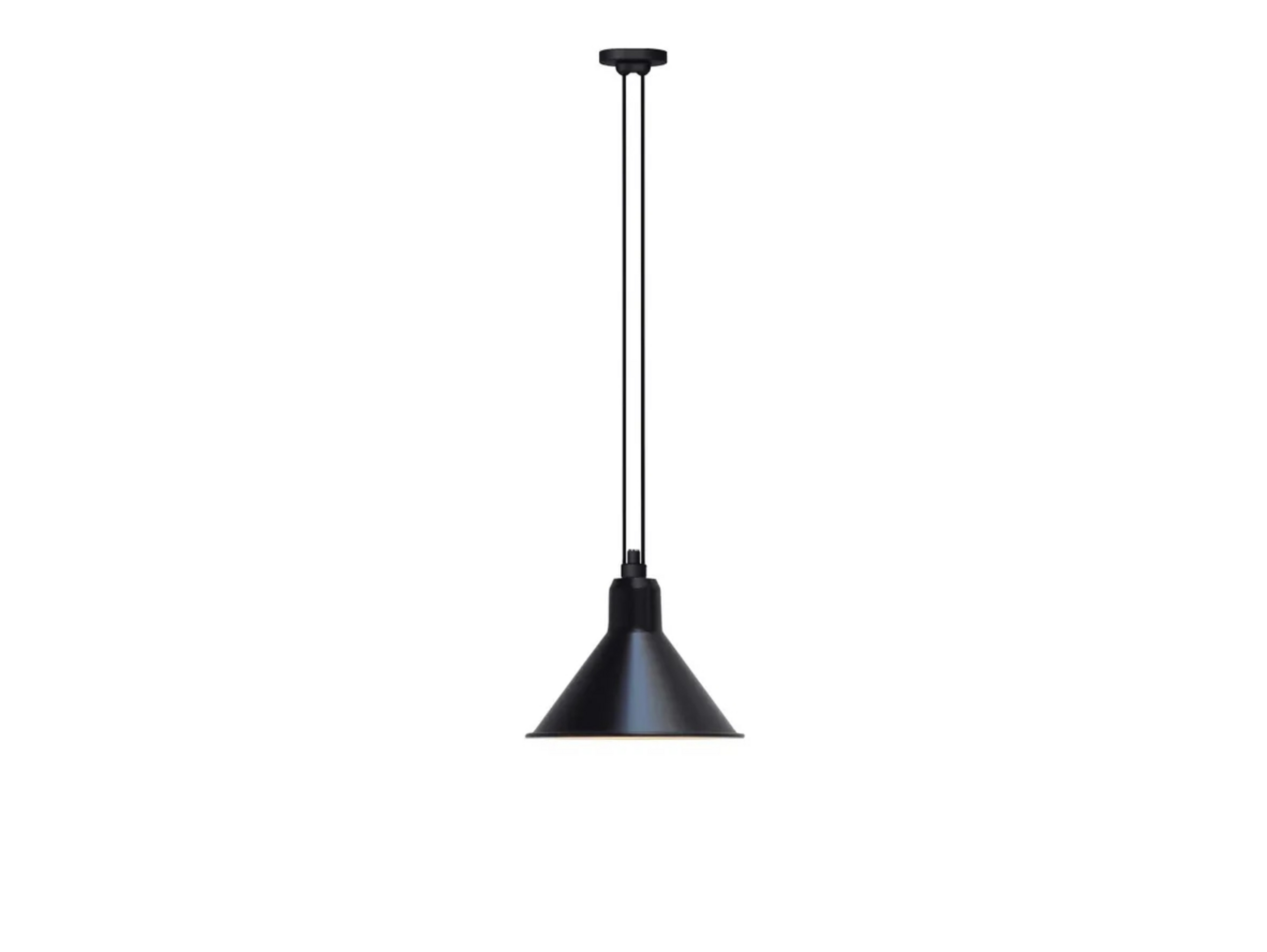 322 L Pendel Konisk Sort - Lampe Gras